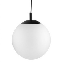 LAMPA WISZĄCA POJEDYNCZA ALUR L CZARNO-BIAŁA - KASPA